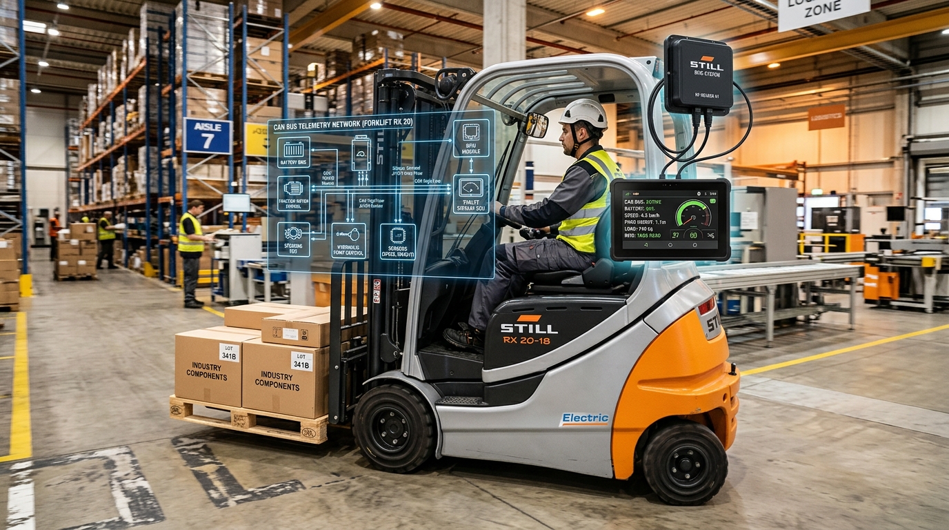 STILL Smart Forklift Retrofit Harness